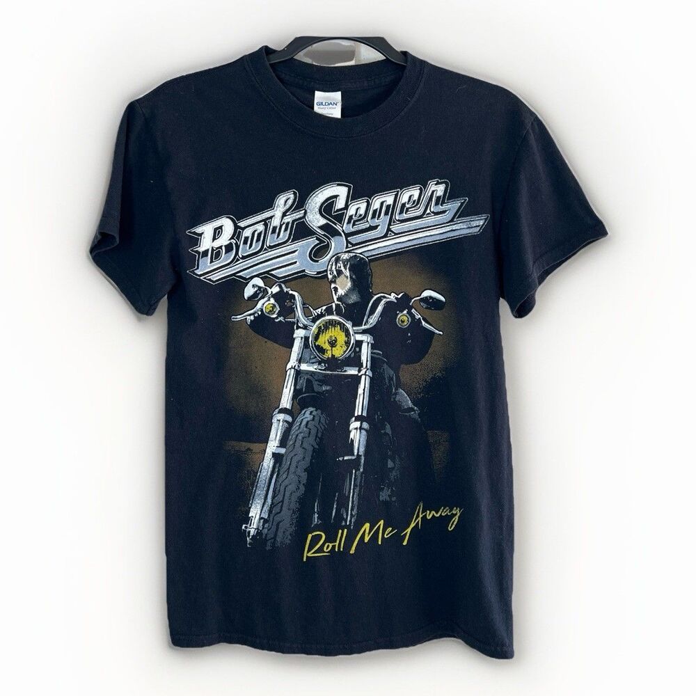 Bob Seger - “Roll Me Away” - 2019 Tour Shirt - Black - Size Small